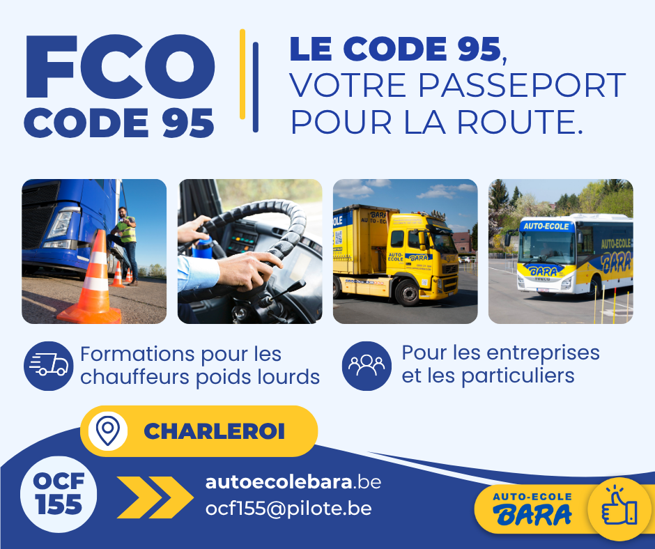 Conducteurs poids lourds & bus – il est temps de mettre à jour votre Code 95 !