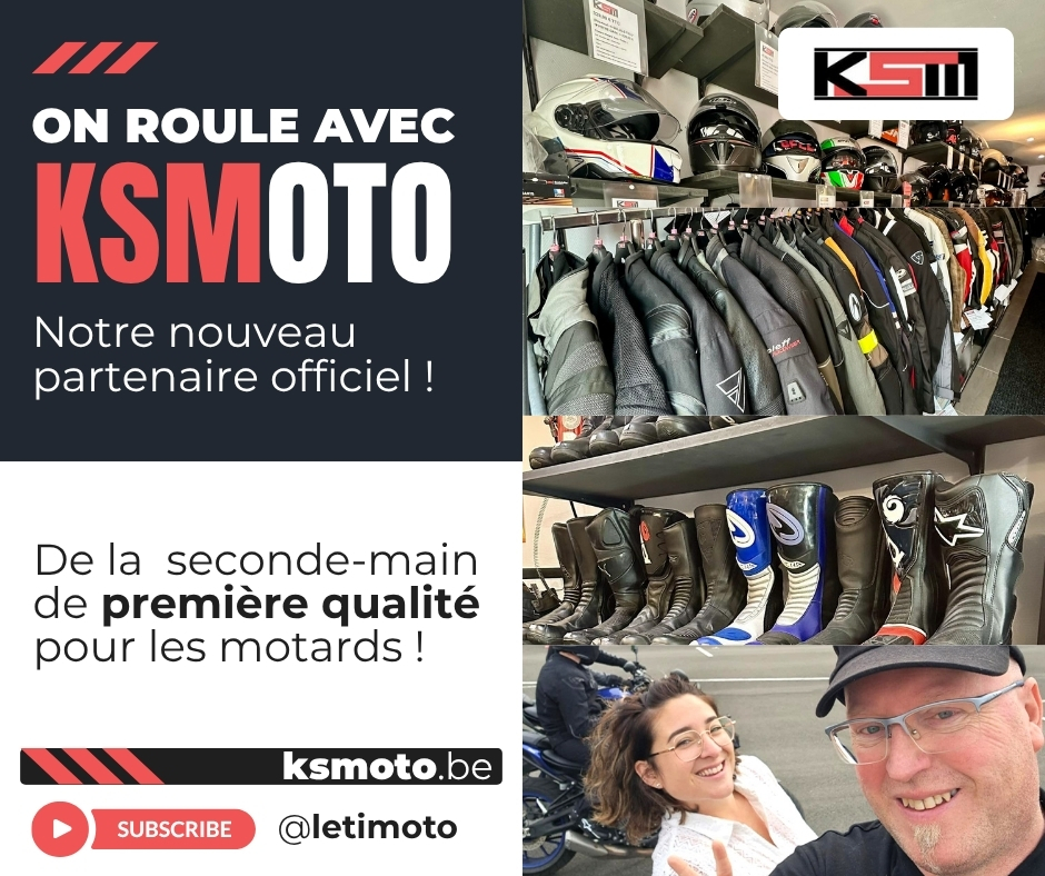 KS MOTO, notre nouveau partenaire officiel!