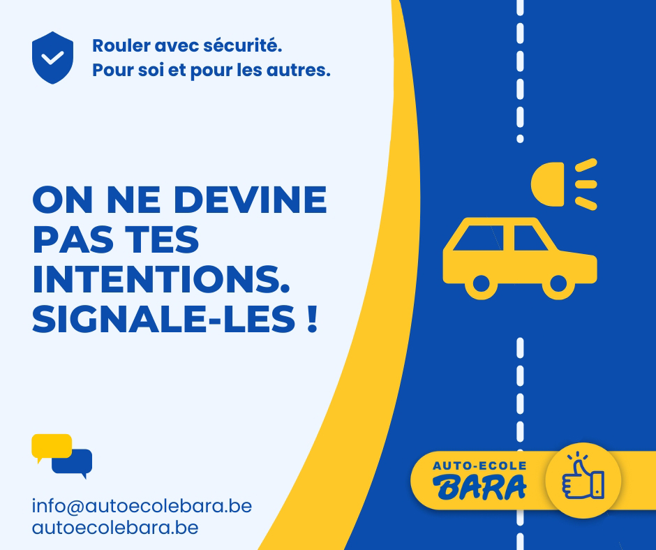NON ! Le clignotant n'est pas une option.